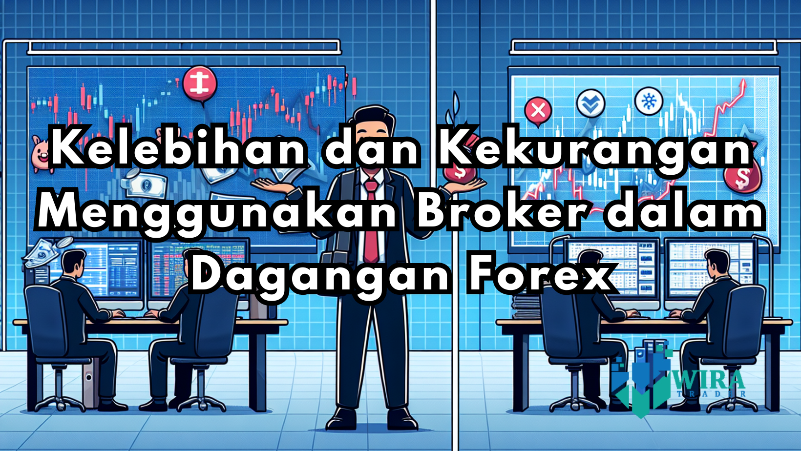 You are currently viewing Kelebihan dan Kekurangan Menggunakan Broker dalam Dagangan Forex